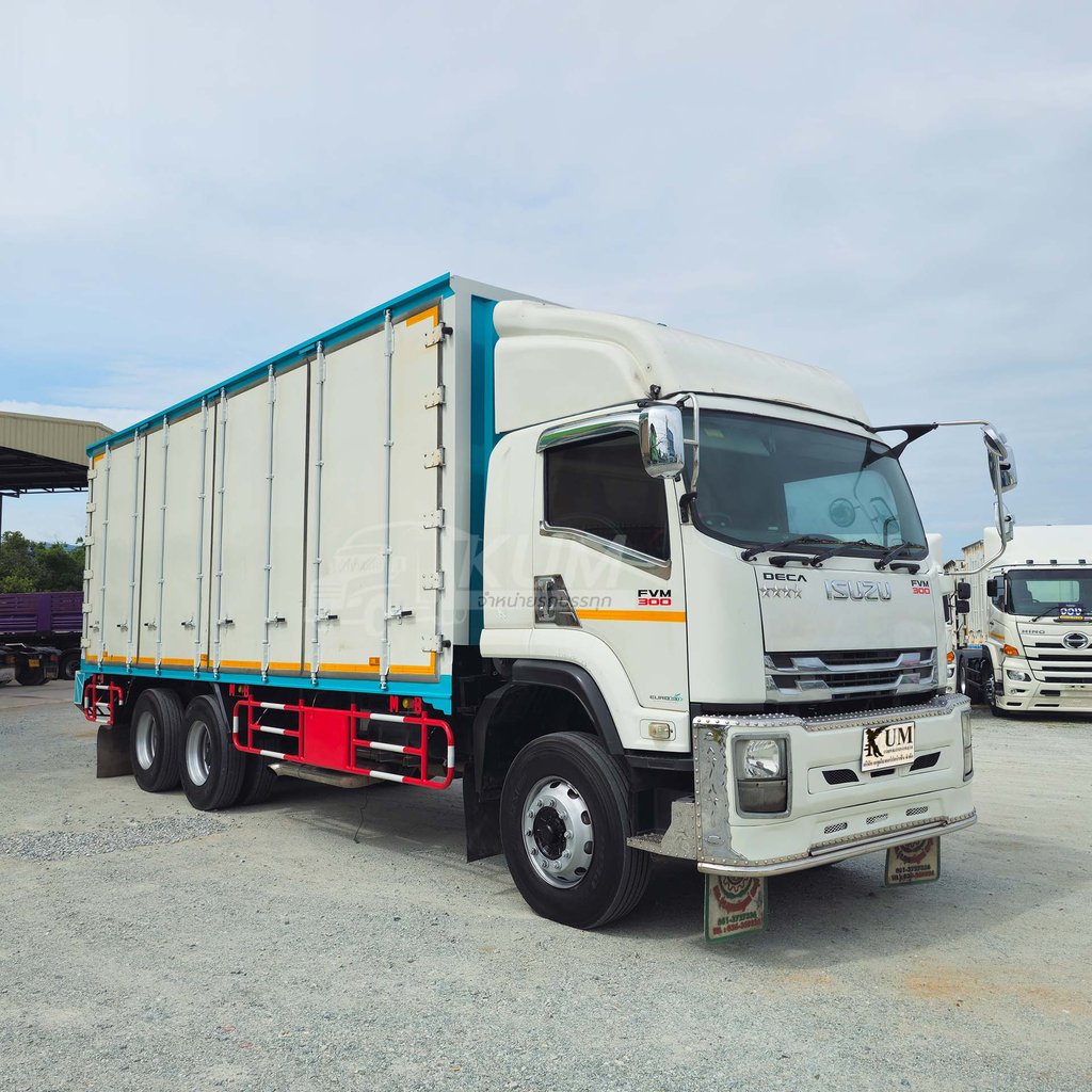 ผ่อน ลด ดอก สิบล้อตู้สิบบาน ISUZU FVM 300 แรงม้า ปี 62 (0634)