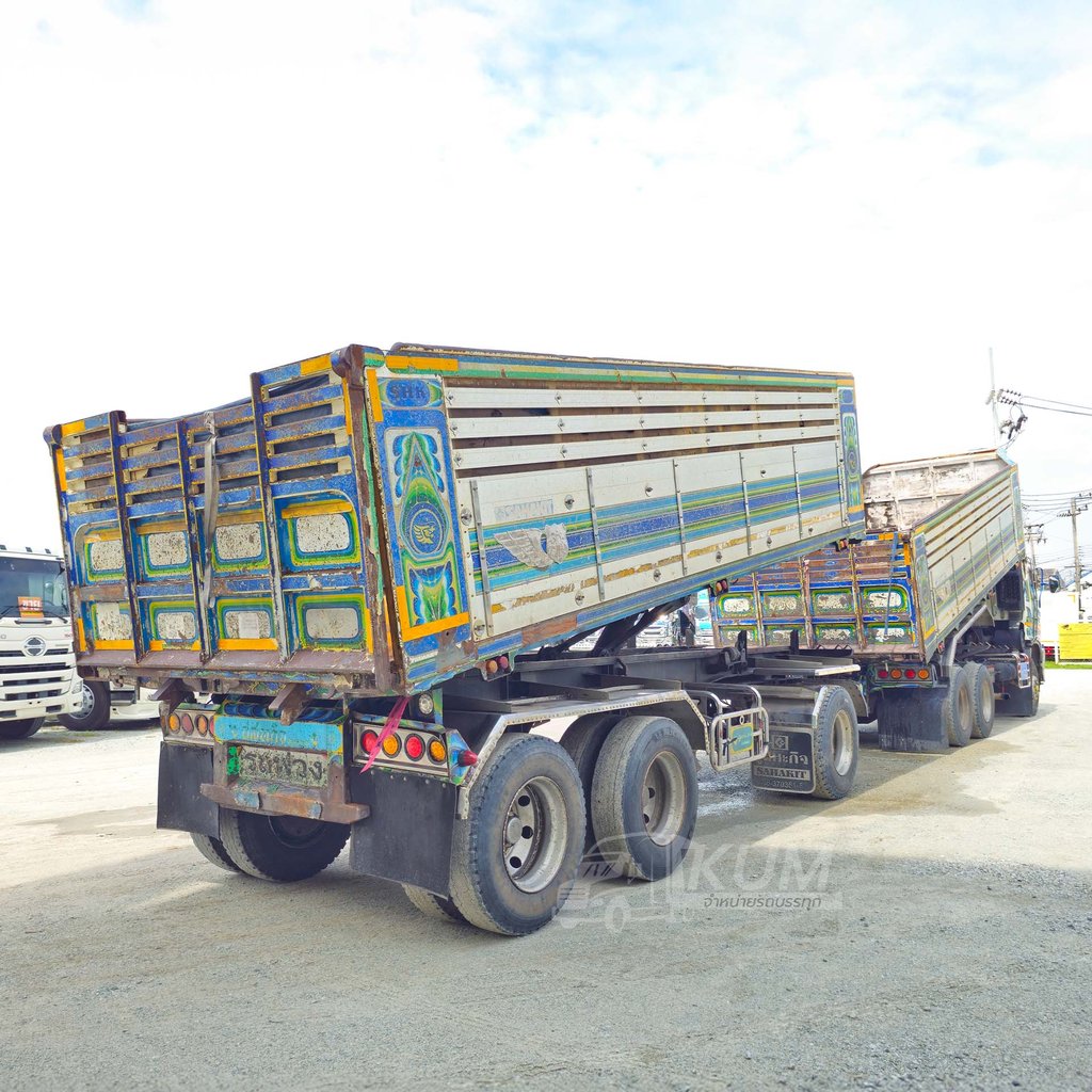 ช่วยดาวน์ 6% ของราคารถ สิบล้อดั้มพ์ HINO 344 แรง ปี 56 + หางดั้มพ์ สามเพลา อู่สหกิจ ปี 56 (3163 3164)