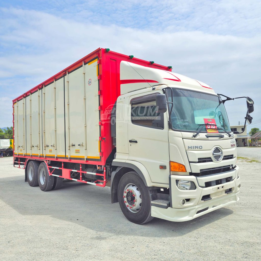 สด ลด VAT สิบล้อตู้สิบบาน HINO FL8J 260 แรงม้า ปี 64 เข้าใหม่ล่าสุด (6944)