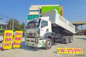 สิบล้อดั้มพ์ ISUZU FXZ 360 แรง ปี 56 สามมิตร (2374) สิบล้อดั้มพ์ ISUZU FXZ 360 แรง ปี 56 สามมิตร (2374)