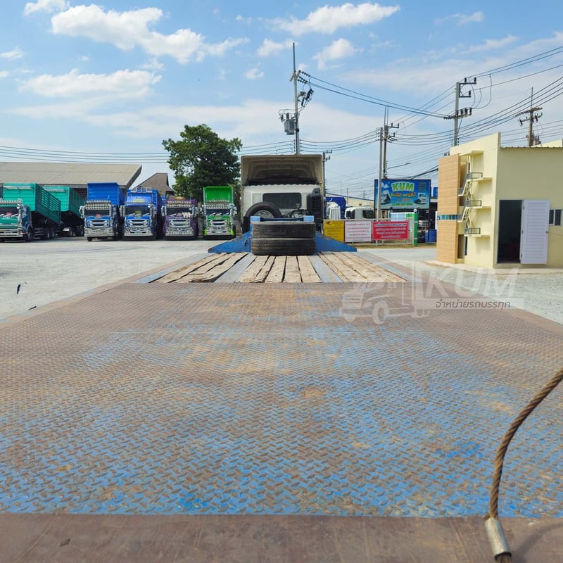 สิบล้อหัวลาก HINO FM 344 แรง ปี 63 + หางโรเบท สามเพลา อู่ VT ปี 2563 (8153 9739)