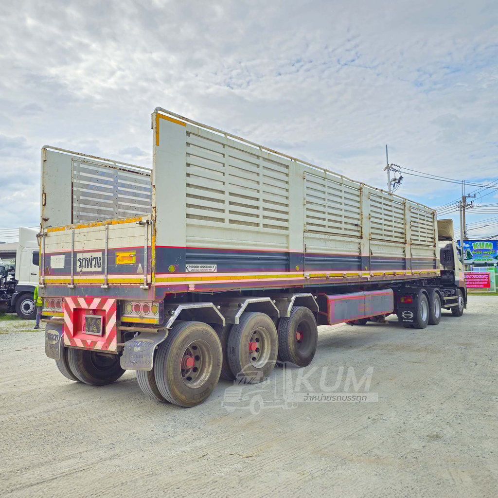 ดอกเบี้ยเริ่มต้น 2.99% สิบล้อหัวลาก HINO FM1A 344 แรง ปี 67 + หางคอก สามเพลา อู่พิรุฬแอสดซมบลี่ ปี 66 (6693 9051)