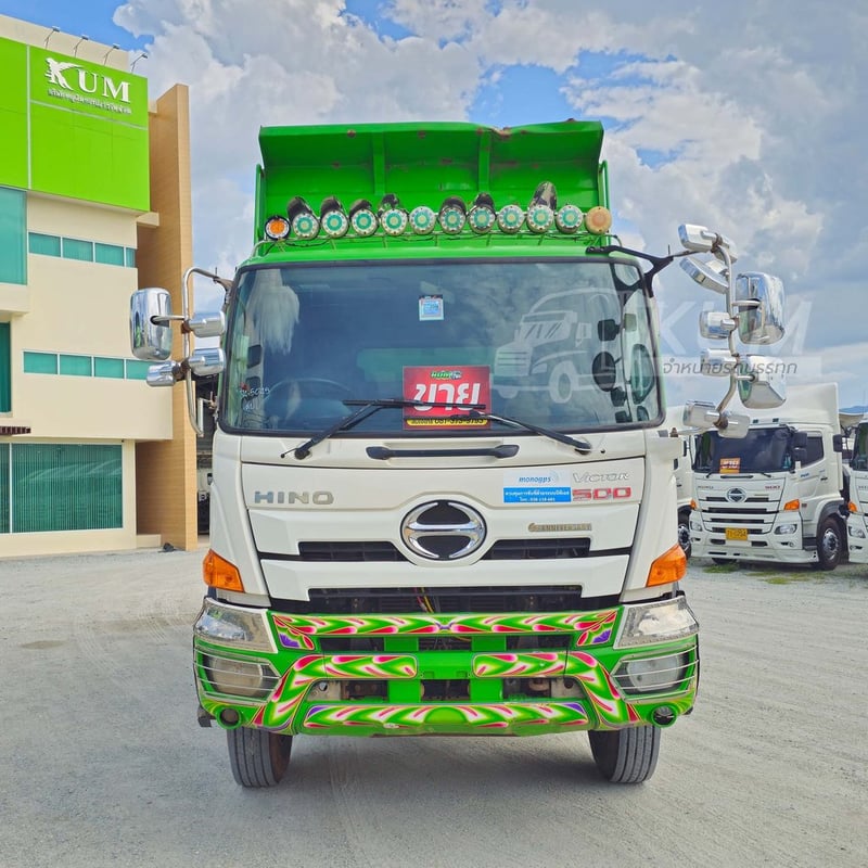 สิบล้อดั้มพ์ HINO FM 344 แรง ปี 2559 (5045) 