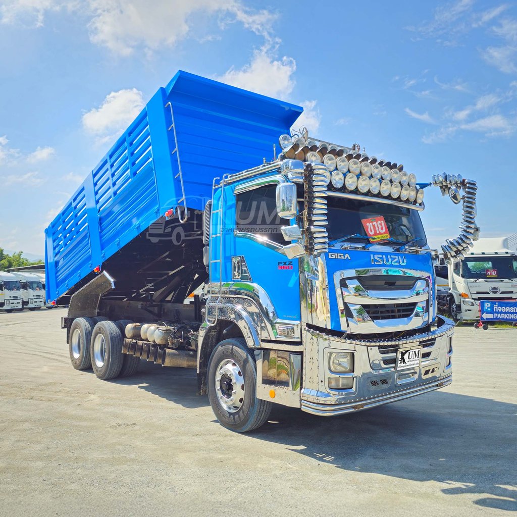 สด ลด VAT สิบล้อดั้มพ์ ISUZU FXZ 360  แรง ปี 65 เก็บงานให้ใหม่มากๆ (1694) สด ลด VAT สิบล้อดั้มพ์ ISUZU FXZ 360  แรง ปี 65 เก็บงานให้ใหม่มากๆ (1694)