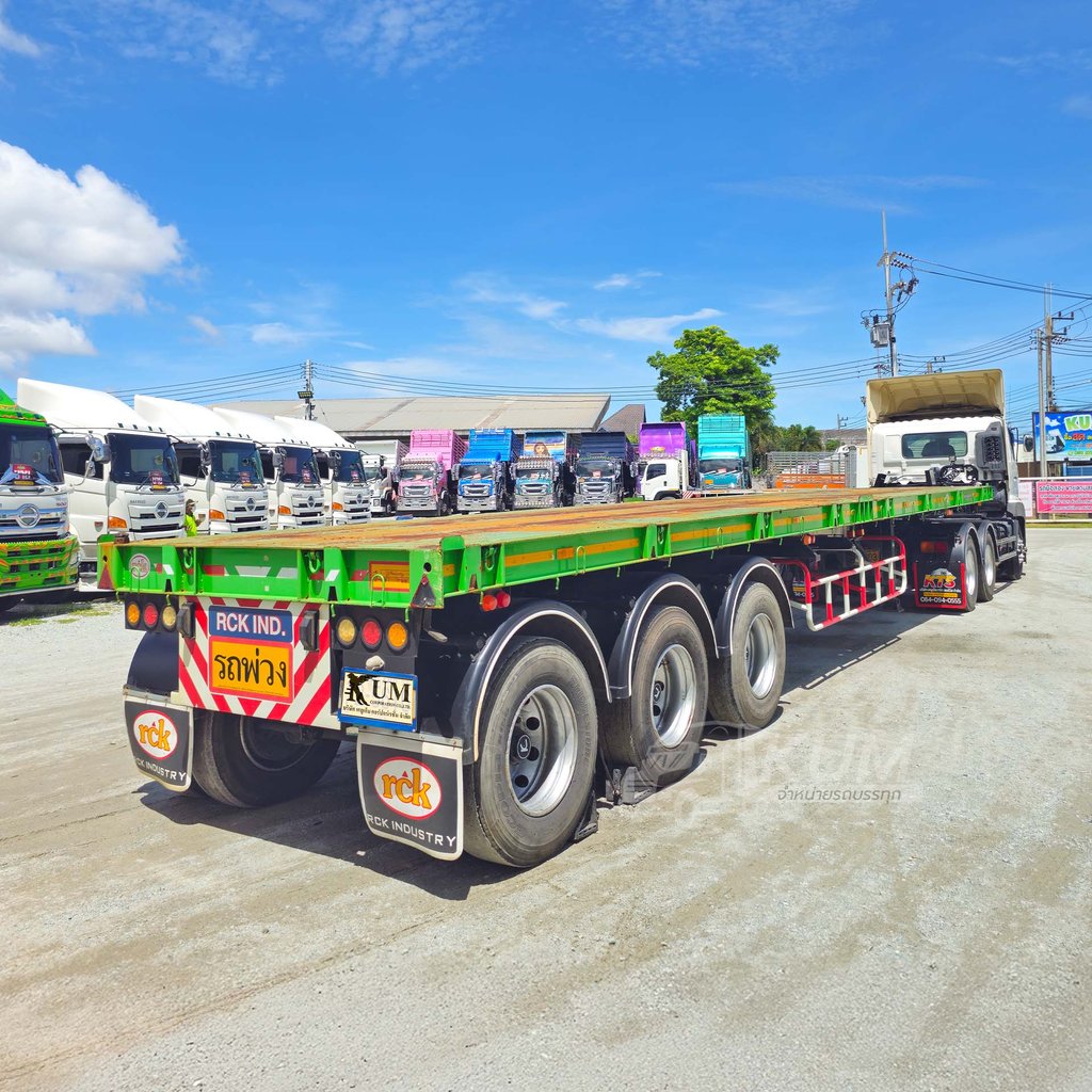 ผ่อน ลด ดอก สิบล้อหัวลาก HINO FM 344 แรงม้า ปี 63 + หางพื้นเรียบ สามเพลา อู่ RCK ปี 66  (5003 5616)
