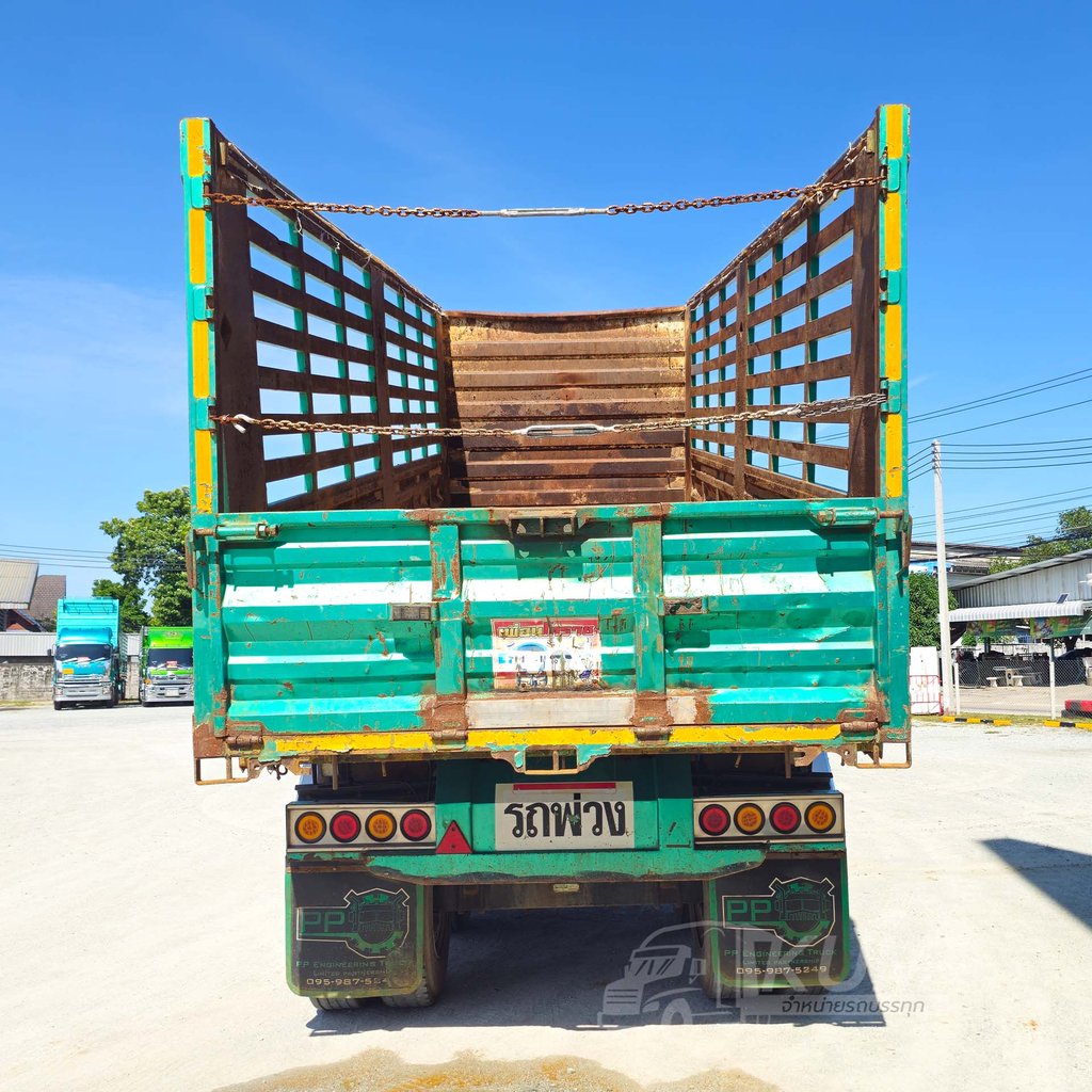 สิบล้อดั้มพ์ ISUZU FXZ ปี 66 + หางดั้มพ์ สามเพลา อู่พีพีเอ็นเจเนริ่ง ทรัค ปี 66 (4795 4796)