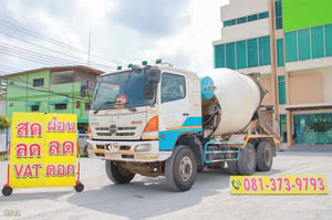 สิบล้อโม่ปูน HINO FM1A 330 แรง ปี 2555 (0741)