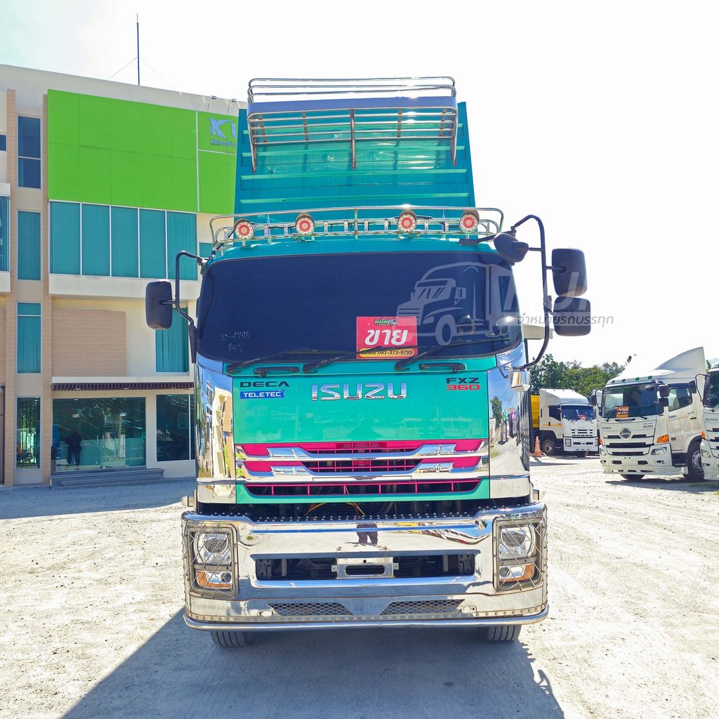 สิบล้อดั้มพ์ ISUZU FXZ ปี 66 + หางดั้มพ์ สามเพลา อู่พีพีเอ็นเจเนริ่ง ทรัค ปี 66 (4795 4796)