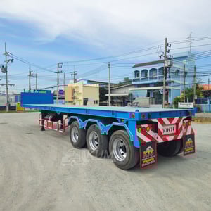 หางพื้นเรียบ สามเพลา อู่ ST ปี 2558 (8932)