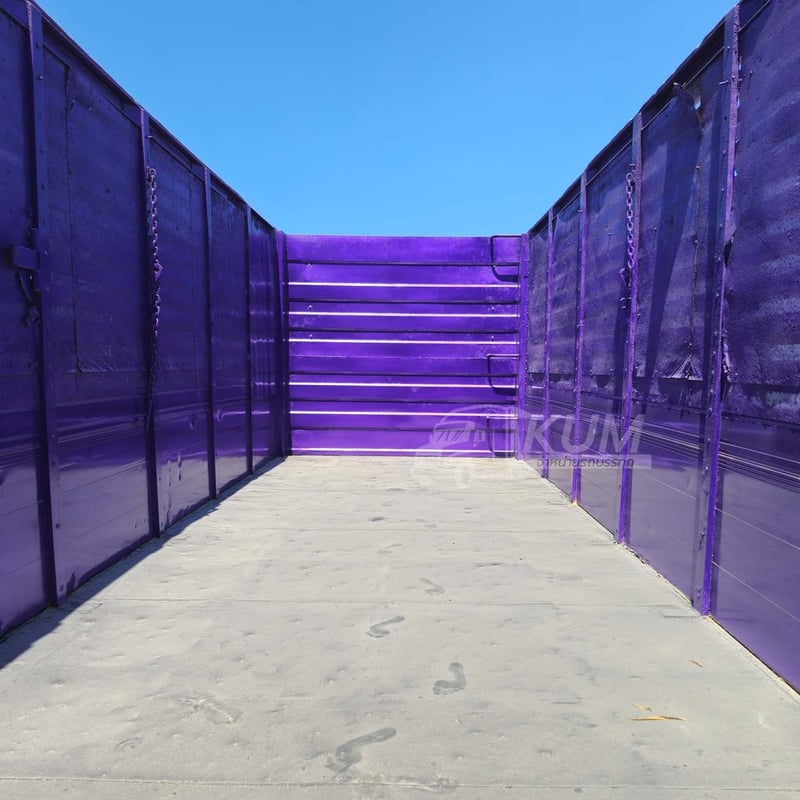 สิบล้อดั้มพ์ ISUZU FXZ 360 แรง ปี 2554 + หางดั้มพ์ สามเพลา อู่ส.สมบัติ ปี 2555 (9033 0857)