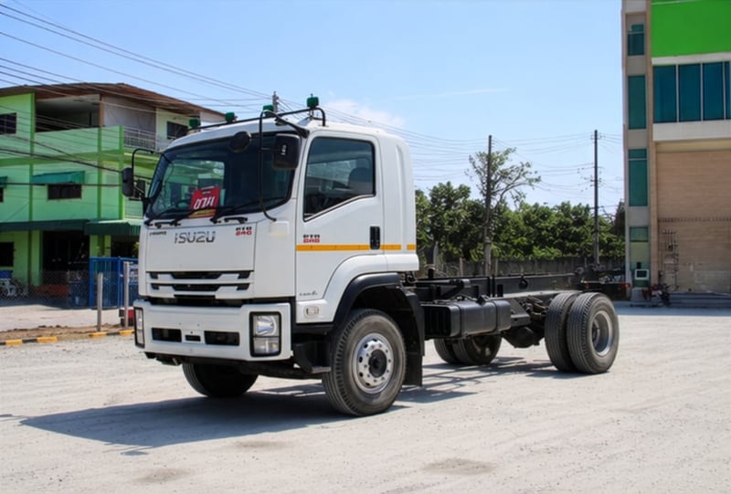 หัวคัสซี ISUZU FTR 240 แรง ปี 2566 (3266) หัวคัสซี ISUZU FTR 240 แรง ปี 2566 (3266)