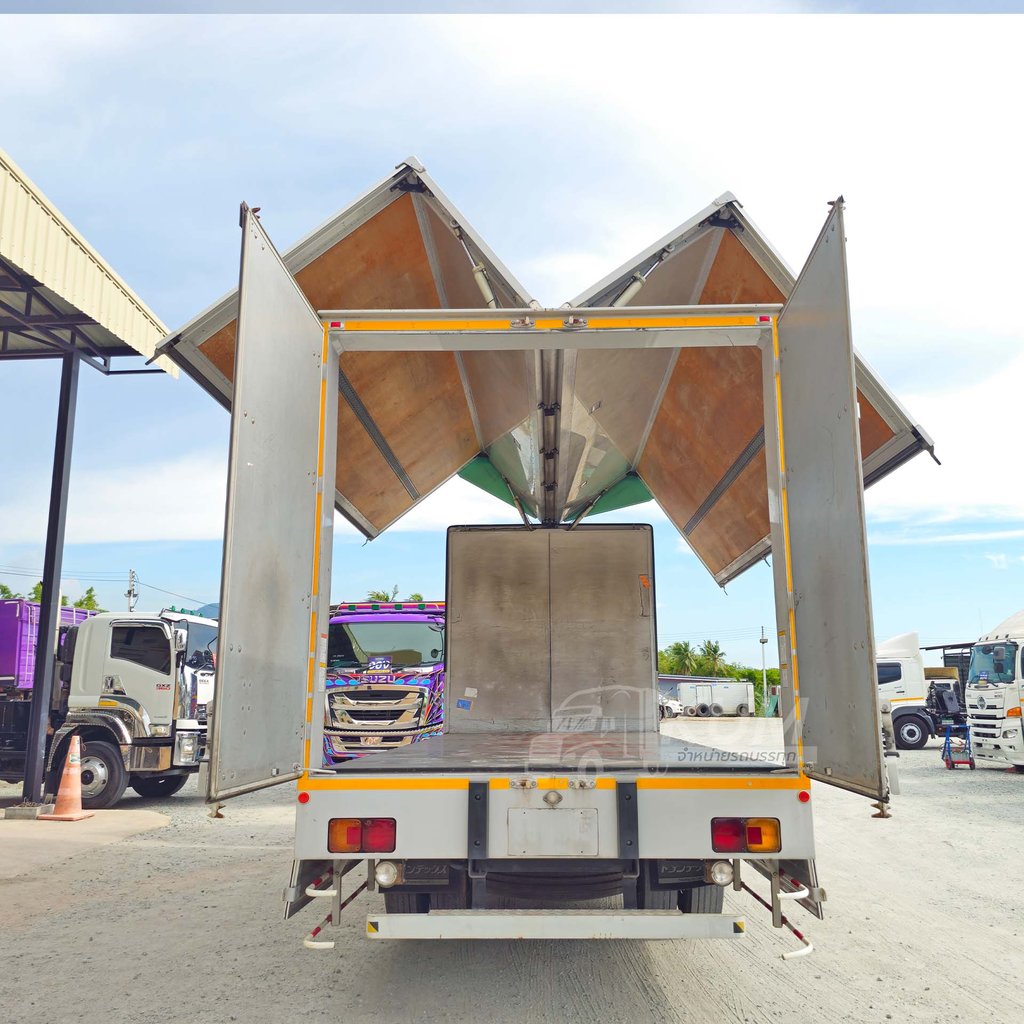 สด ลด VAT  หกล้อตู้สามบาน HINO FG8J 240 แรงม้า ปี 63  (3995)