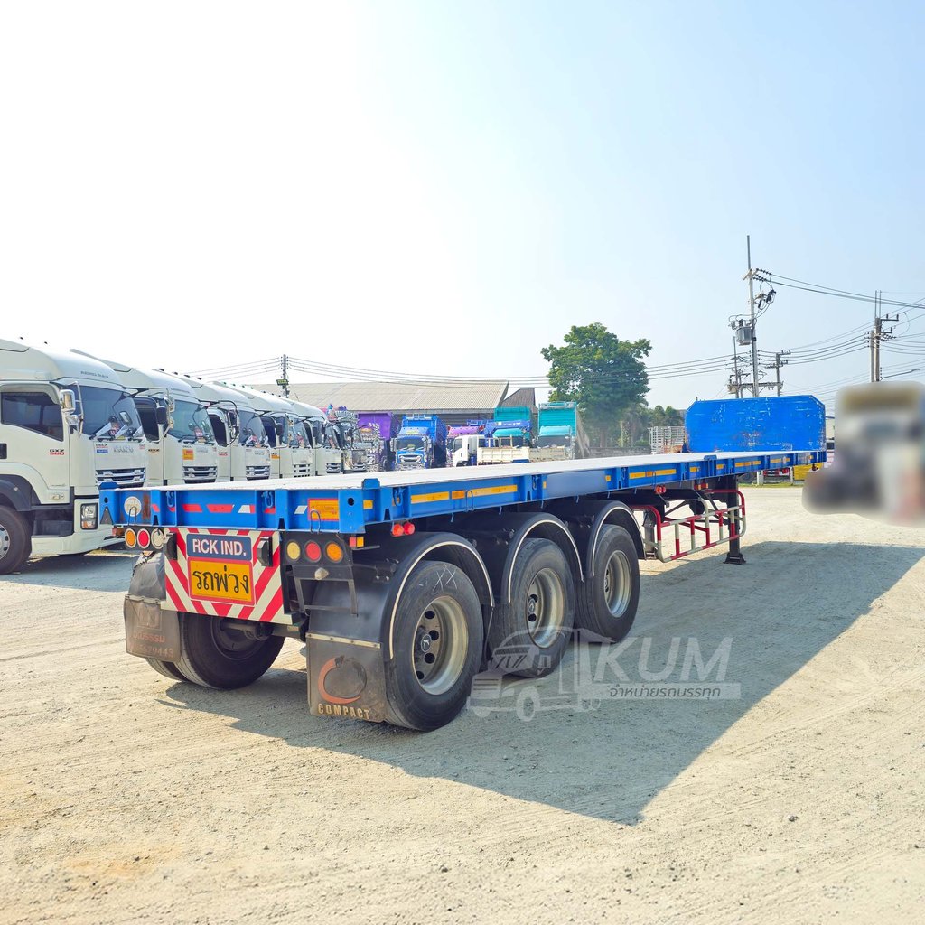 ลดล้างสต๊อก ส่งท้ายสิ้นปี หางพื้นเรียบ สามเพลา อู่ RCK ปี 2565 (5250)