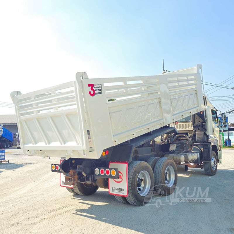 สิบล้อดั้มพ์ ISUZU FXZ 360 แรง ปี 56 สามมิตร (2374) สิบล้อดั้มพ์ ISUZU FXZ 360 แรง ปี 56 สามมิตร (2374)