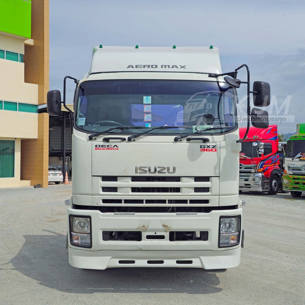 ผ่อน ลด ดอก สิบล้อหัวลาก ISUZU GXZ 360 แรงม้า ปี 55 (6863)