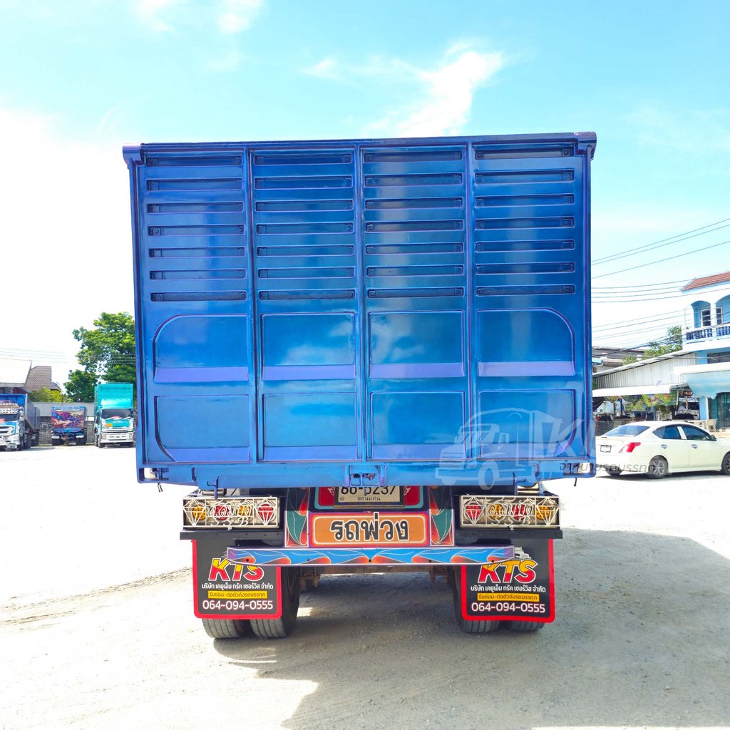 ลดล้างสต็อค โค้งสุดท้าย ส่งท้ายสิ้นปี สิบล้อดั้มพ์เกษตร ISUZU FXZ 360 แรงม้า ปี 66 + หางดั๊มพ์ สามเพลา อู่ส.สมบัติ ปี 66 (5236 5237)