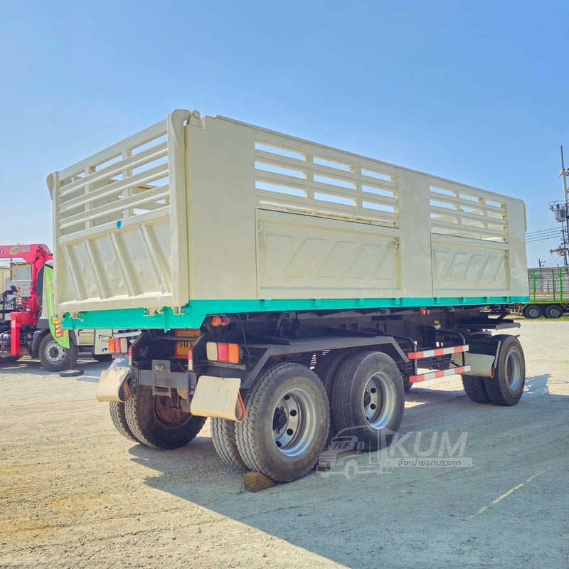 หางดั้มพ์ อู่สามมิตร สามเพลา ปี57 เก็บสวยแล้วพร้อมใช้งาน (8972)