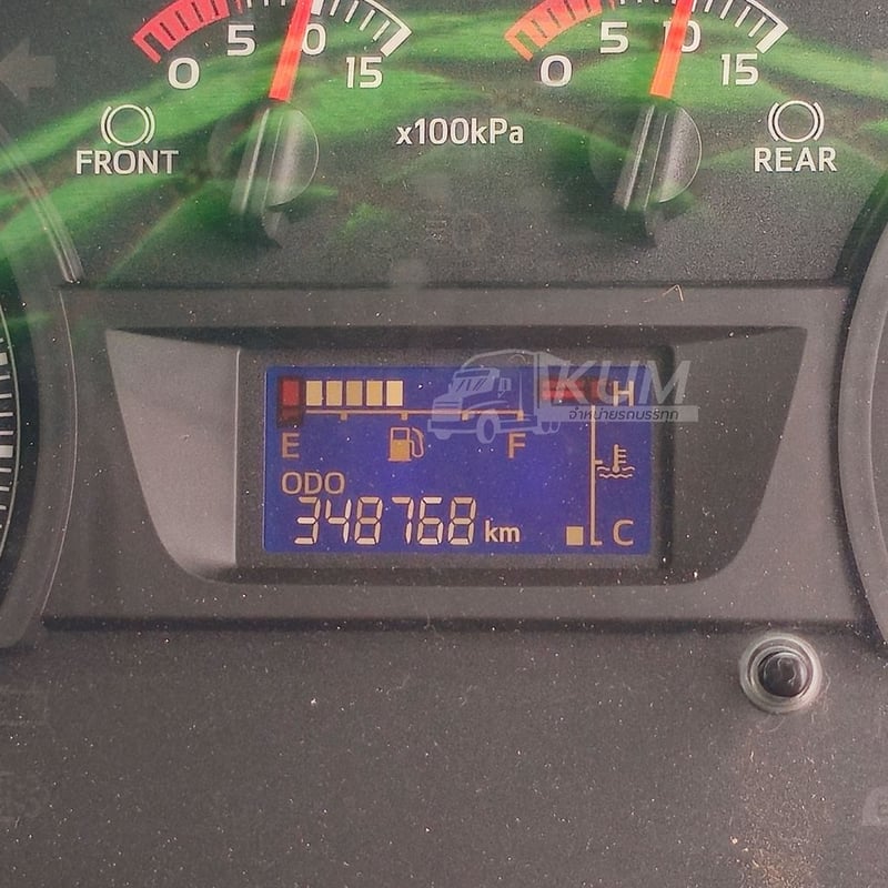 สิบล้อดั้มพ์ HINO FM1A 344 แรง ปี 2560 + หางดั้มพ์ สามเพลา อู่แม็กเทรลเลอร์ ปี 2565 (2539 3778) 