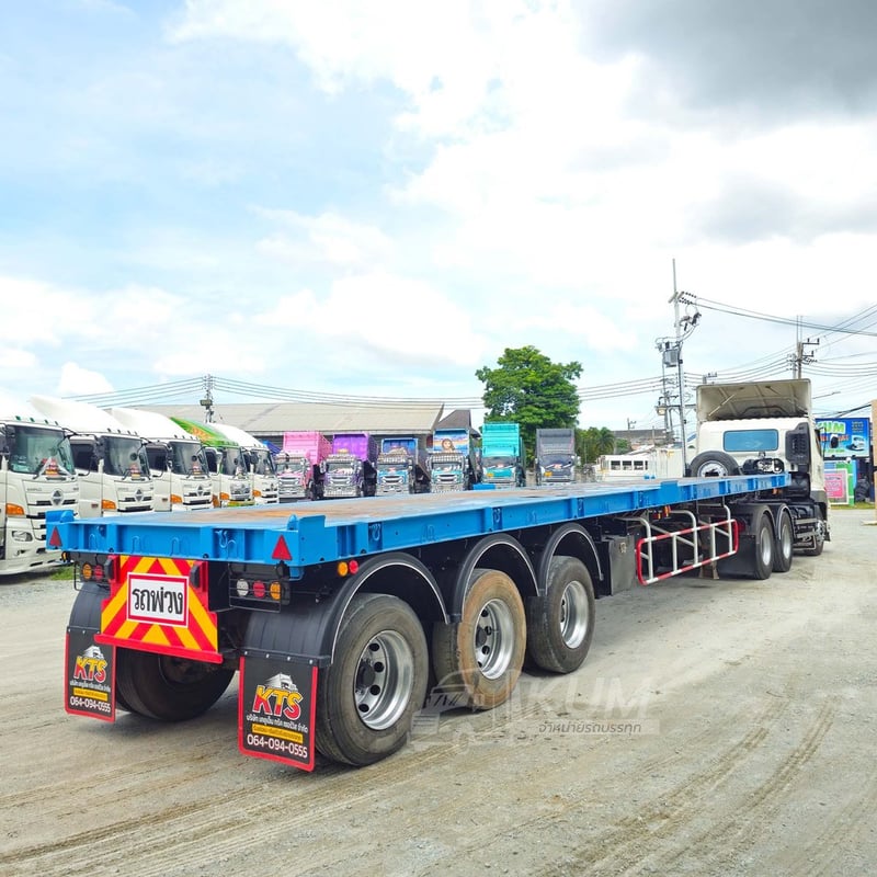 สิบล้อหัวลาก HINO FM 344 แรง ปี 63 + หางพื้นเรียบ สามเพลา อู่ Wafa ปี 65 (8153 8655) สิบล้อหัวลาก HINO FM 344 แรง ปี 63 + หางพื้นเรียบ สามเพลา อู่ Wafa ปี 65 (8153 8655)