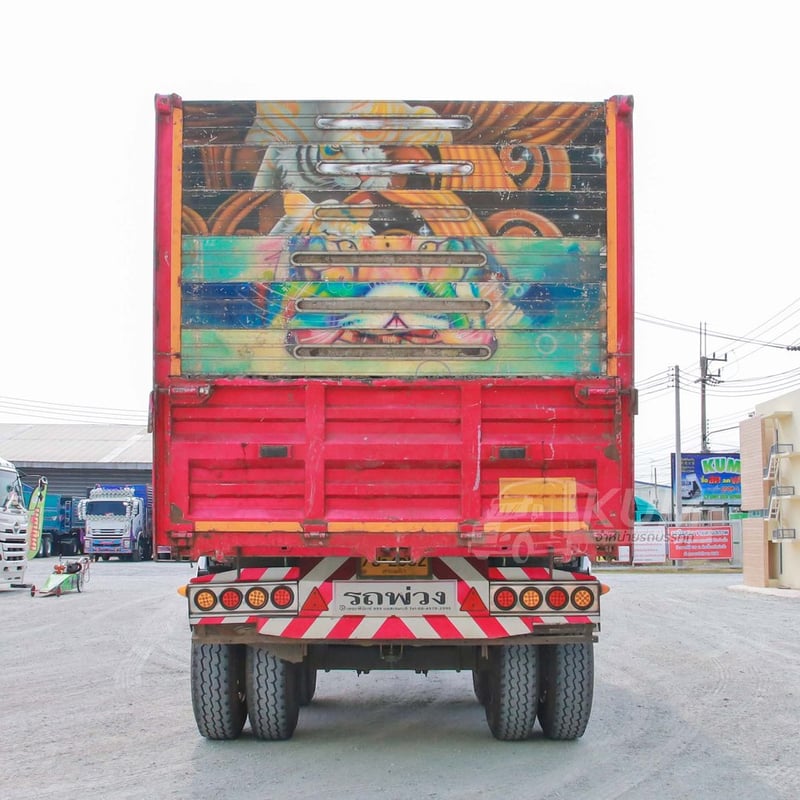 สิบล้อดั้มพ์ ISUZU FXZ 360 แรง ปี 2565 + หางดั้มพ์ สามเพลา อู่เดอะฟินิกซ์ ปี 2565 (2591 2592)