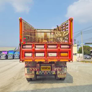 สิบล้อหัวลาก HINO FM1A 344 แรง ปี 2566 + หางเซมิดั้มพ์ สองเพลา อู่ CTT ปี 2566 (9078 9079)