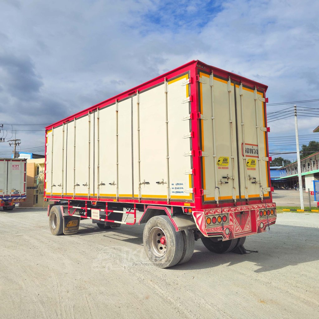  หางพ่วงตู้สิบบาน สองเพลา อู่ปิติ ปี 65 (3634)