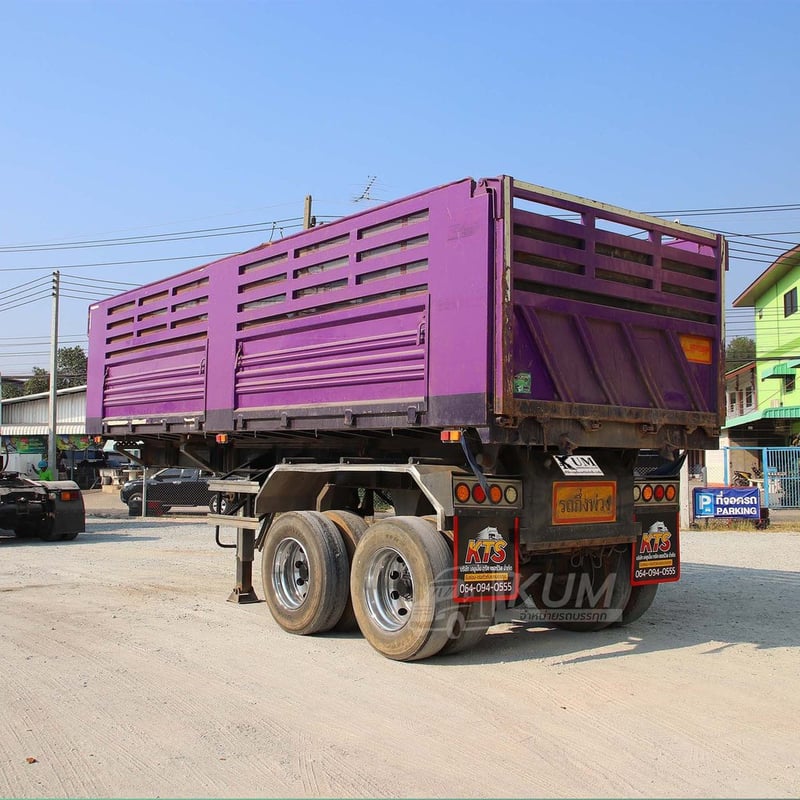 หางสวยๆ หางเซมิดั้มพ์ สองเพลา อู่เพชรรัตน์นำกิจเจริญ ปี 66 (9819)