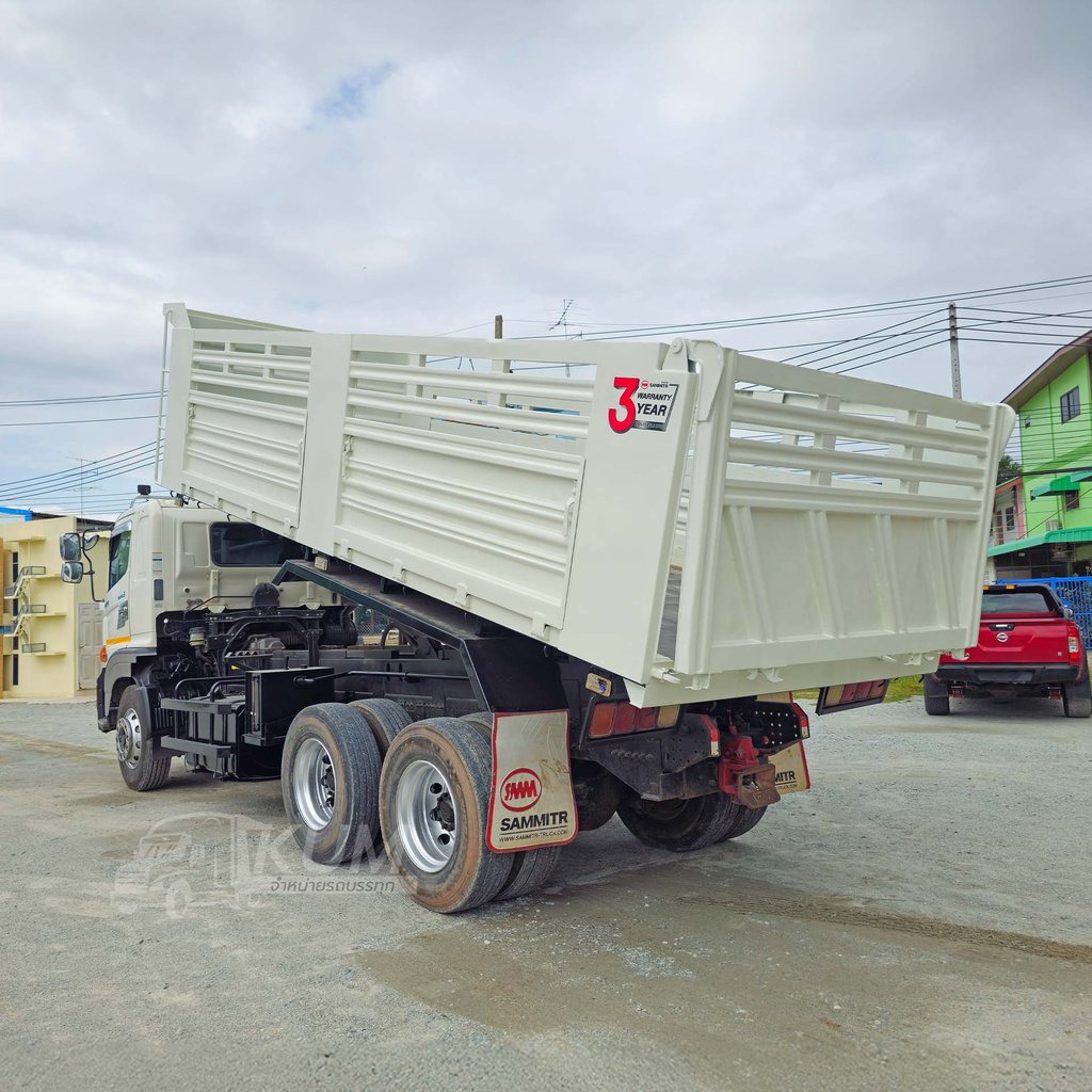 สิบล้อดั้มพ์ HINO FM1A 344 แรง ปี 2560  (2539)