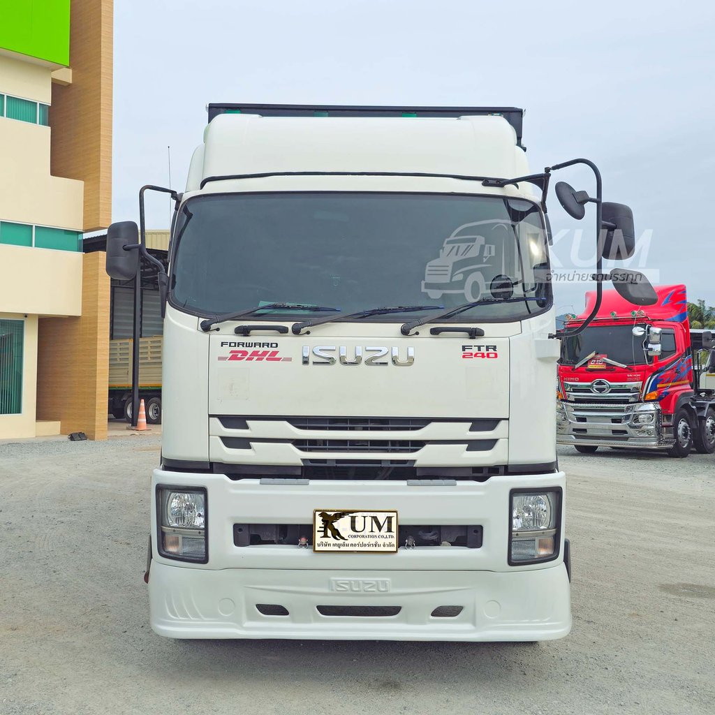 สด ลด VAT หกล้อตู้สิบบาน ISUZU FTR 240 แรงม้า ปี 64 มีลิฟท์ท้าย (5105)