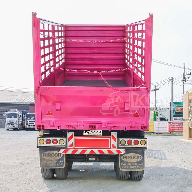 สิบล้อดั้มพ์ HINO FM1A 344 แรง ปี 2565 + หางดั้ม สามเพลา อู่พิรุธ ปี 2565 (0932 0933)