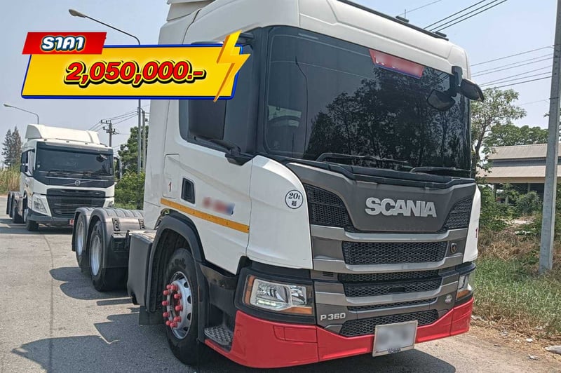 สิบล้อหัวลาก Scania P360 แรง ปี 2562 (7781)