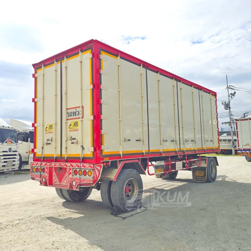 หางพ่วงตู้สิบบาน สองเพลา อู่ปิติ ปี 65 (3634) หางพ่วงตู้สิบบาน สองเพลา อู่ปิติ ปี 65 (3634)