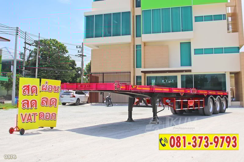  หางพื้นเรียบ สามเพลา อู่เดอะซัน ปี 65 (0376)