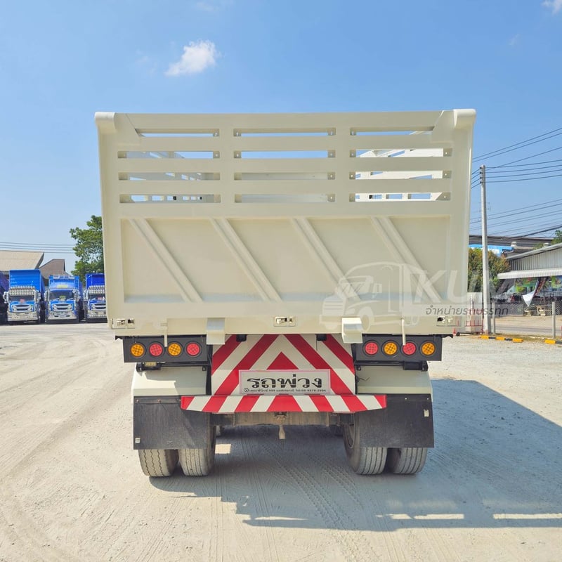 สิบล้อดั้มพ์ HINO VICTOR 500 344 แรงม้า ปี 65+หางดั้มพ์ สามเพลา อู่เดอะฟีนิกซ์ ปี 65 (2753 1976)