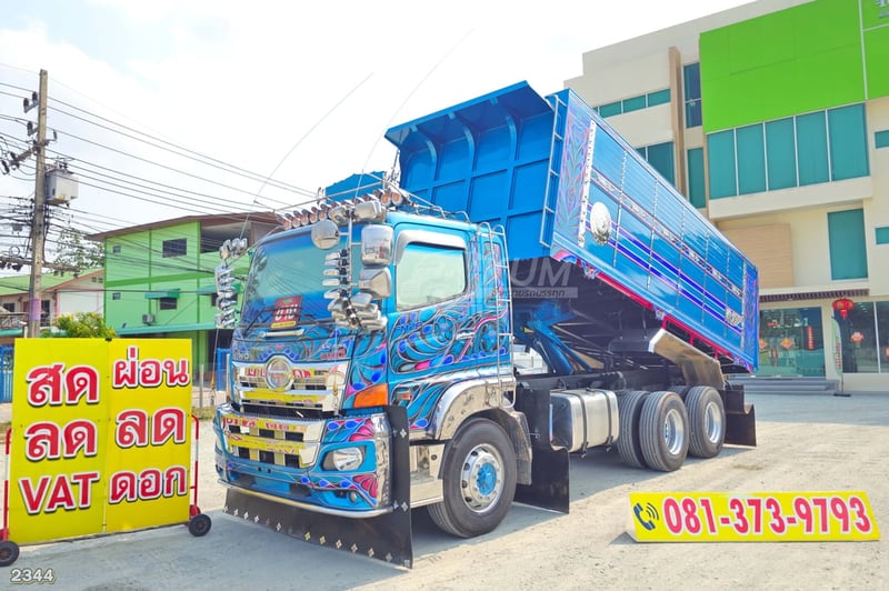 สิบล้อดั้มพ์ HINO FM2P 380 แรง ปี 2564  (2344)