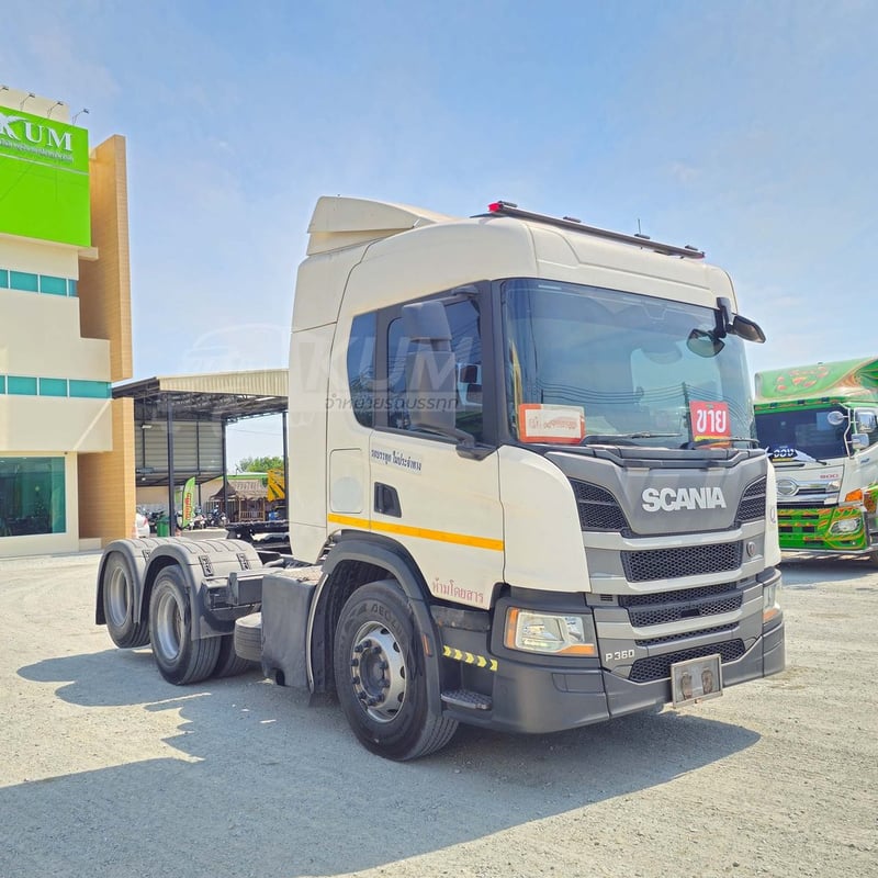 สิบล้อหัวลาก Scania P360 ปี 2562 (1243)
