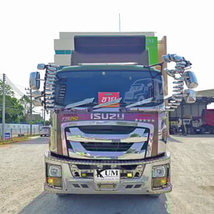 หกล้อดั้มพ์ ISUZU FTR 240 แรง ปี 2565 + หางดั้มพ์ สองเพลา  อู่เดอะฟินิกซ์ ปี 2565 (5403 5404)