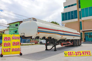 หางพ่วงน้ำมันพืช สามเพลา อู่บันเทิงรุ่งเรือง ปี 2562 ( 5561)