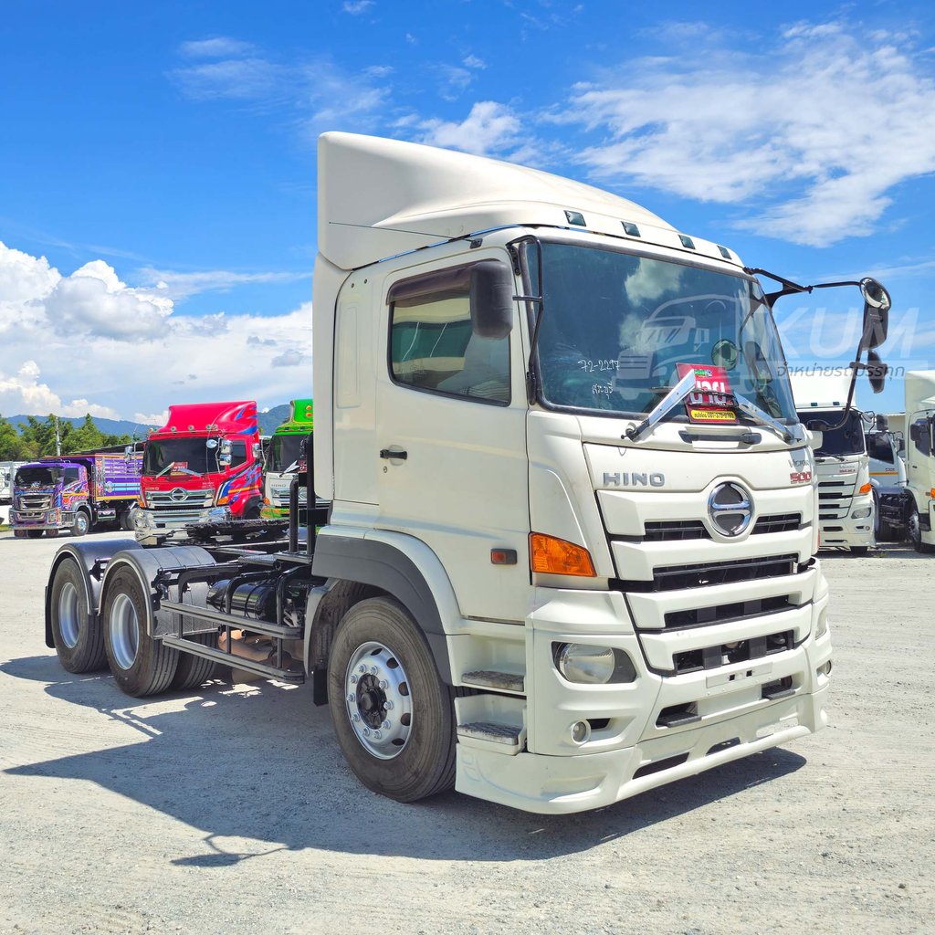สด ลด VAT สิบล้อหัวลาก HINO FM 344 แรงม้า ปี 60 เข้าใหม่ พร้อมใช้งาน (2297) สด ลด VAT สิบล้อหัวลาก HINO FM 344 แรงม้า ปี 60 เข้าใหม่ พร้อมใช้งาน (2297)