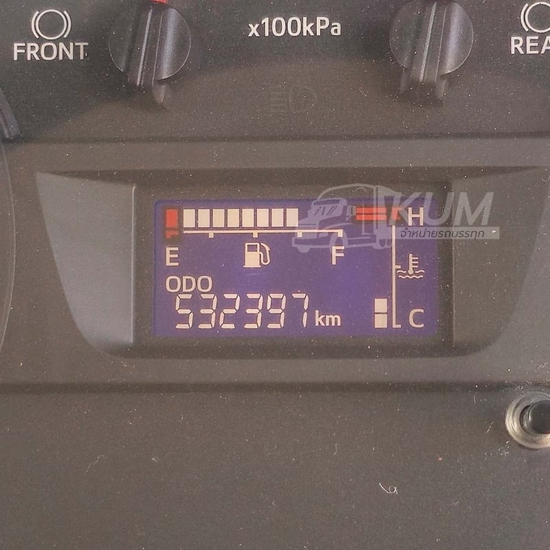 หกล้อตู้สิบบานลิฟท์ท้าย HINO FG 240 แรง ปี 62 (8724)