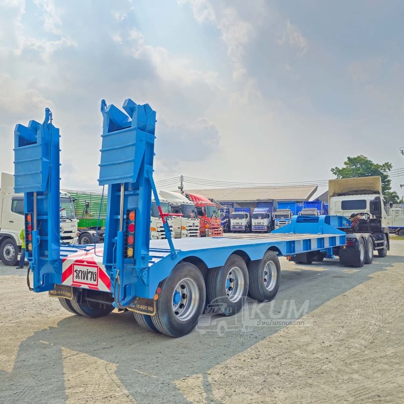 สิบล้อหัวลาก FM1A 344 แรง ปี 2565  +  หางโรเบท สามเพลา อู่ VT ปี 2563 (7667 9739)