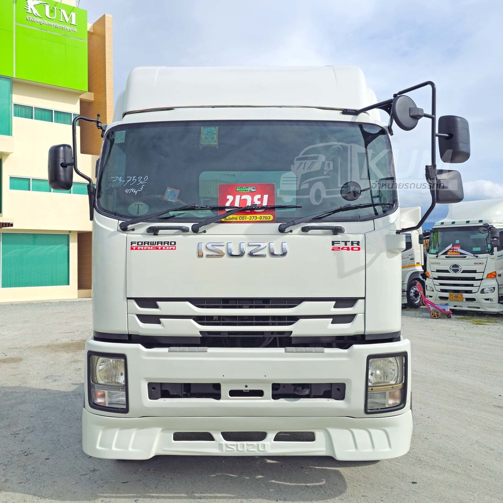 ดอกเบี้ยเริ่มต้น 2.99 หกล้อหัวลาก ISUZU FTR 240 แรง ปี 63 (7532)