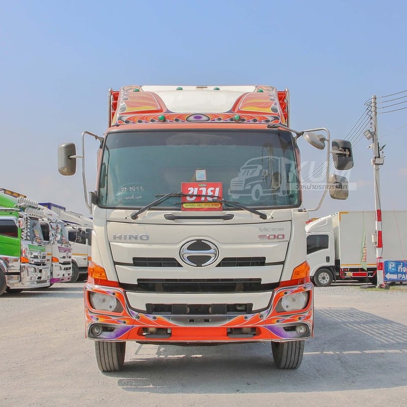 สิบล้อคอก HINO FL8J 260 แรง ปี 2559 (2895)