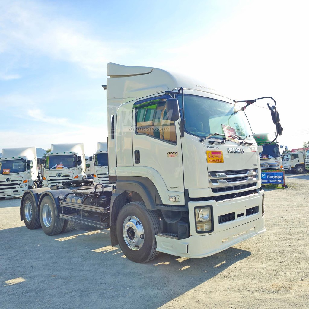 ลดล้างสต๊อก ส่งท้ายสิ้นปี สิบล้อหัวลาก ISUZU GXZ 360 แรง ปี 59 (0822) ลดล้างสต๊อก ส่งท้ายสิ้นปี สิบล้อหัวลาก ISUZU GXZ 360 แรง ปี 59 (0822)