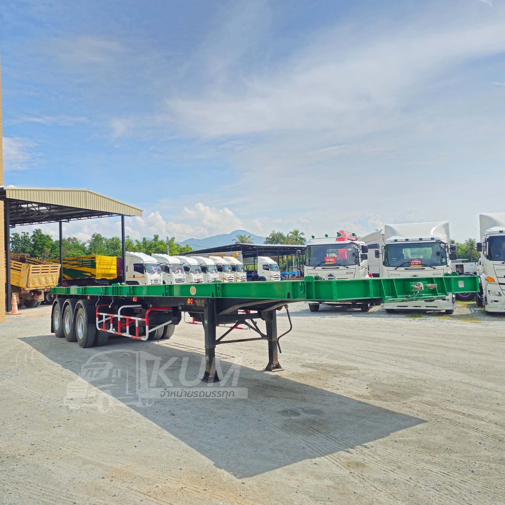 สด ลด VAT หางพื้นเรียบ สามเพลา อู่ RCK  ปี 60 (6737)