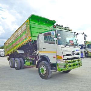 สิบล้อดั้มพ์ HINO FM 344 แรง ปี 2559 (5045)