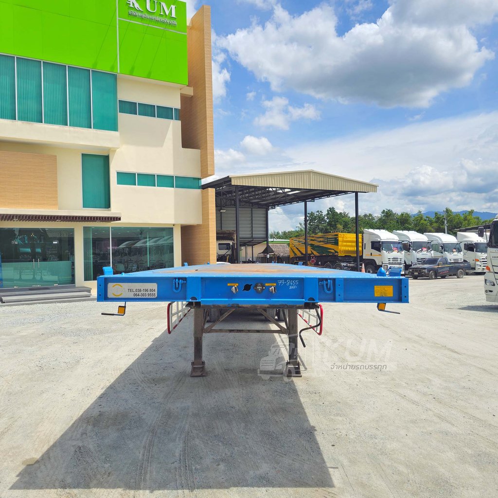  หางพื้นสวยๆ หางพื้นเรียบ สามเพลา อู่ Wafa ปี 65 (8655)