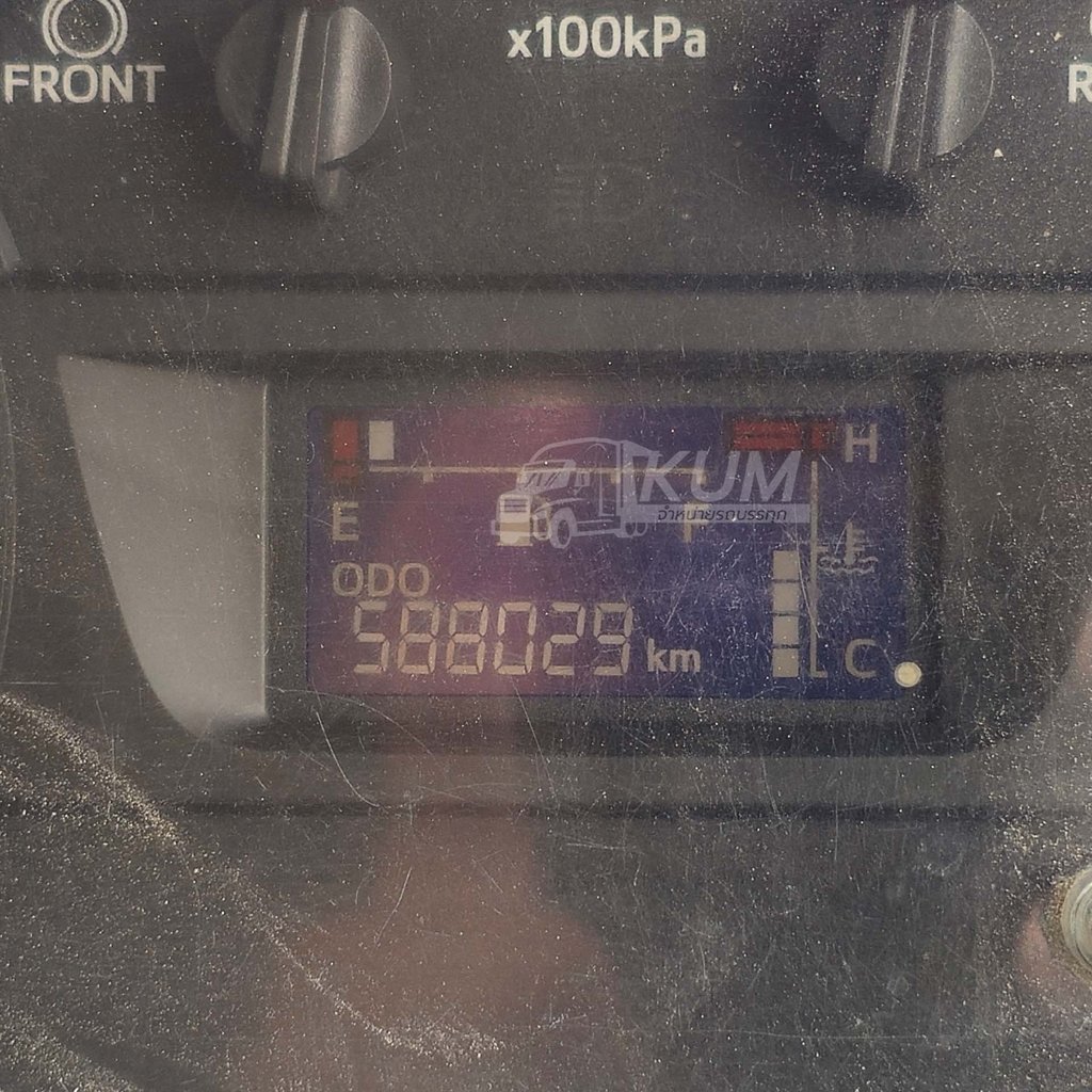 สด ลด VAT สิบล้อหัวลากติดเครน HINO VICTOR 500 344 แรงม้า ปี 62 (0293)