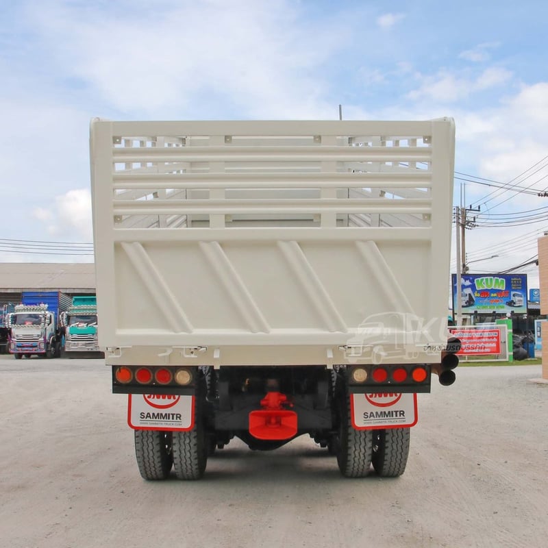 สิบล้อดั้มพ์สามมิตร HINO Fm1a 344 แรง ปี 2566 (5411)