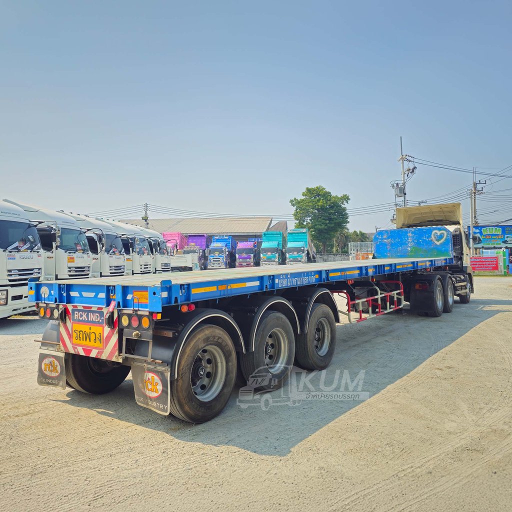 สิบล้อหัวลาก HINO FM 344 แรง ปี 65 + หางสามเพลา RCK (1588 5249)